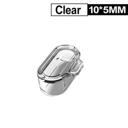 TPU Dustproof Charging Port Protector Cap - 4Pcs (Clear)
