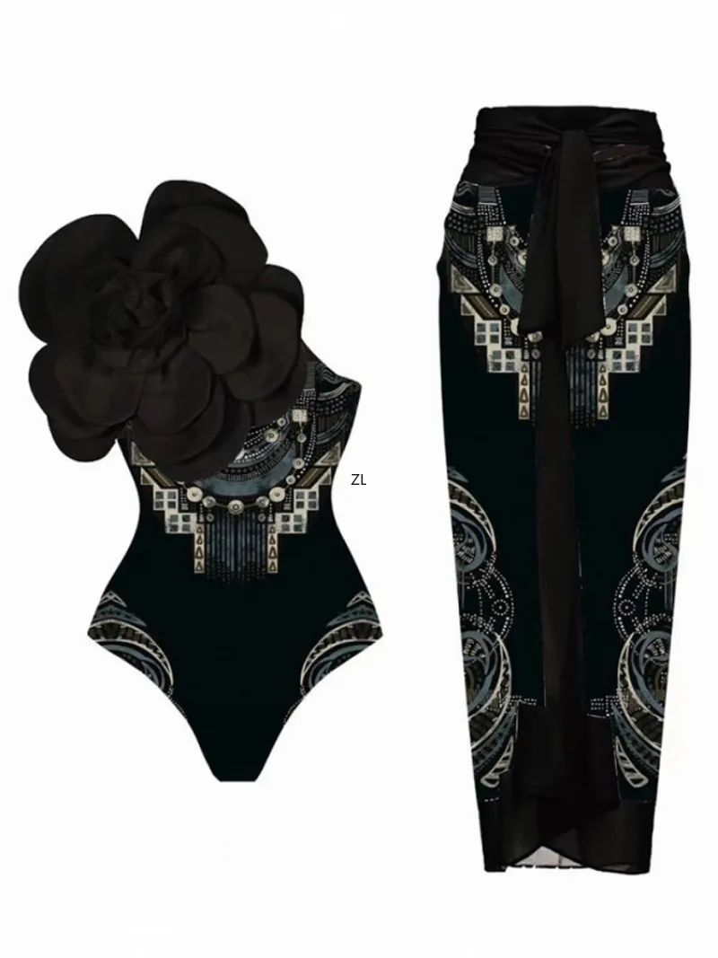 Two Piece Sets Swimsuit Cover-up Women Clothes Crop Tank Tops Bodysuits And Skirt Fitness Skinny Outfit 2 Piece Suit 2023 Summer