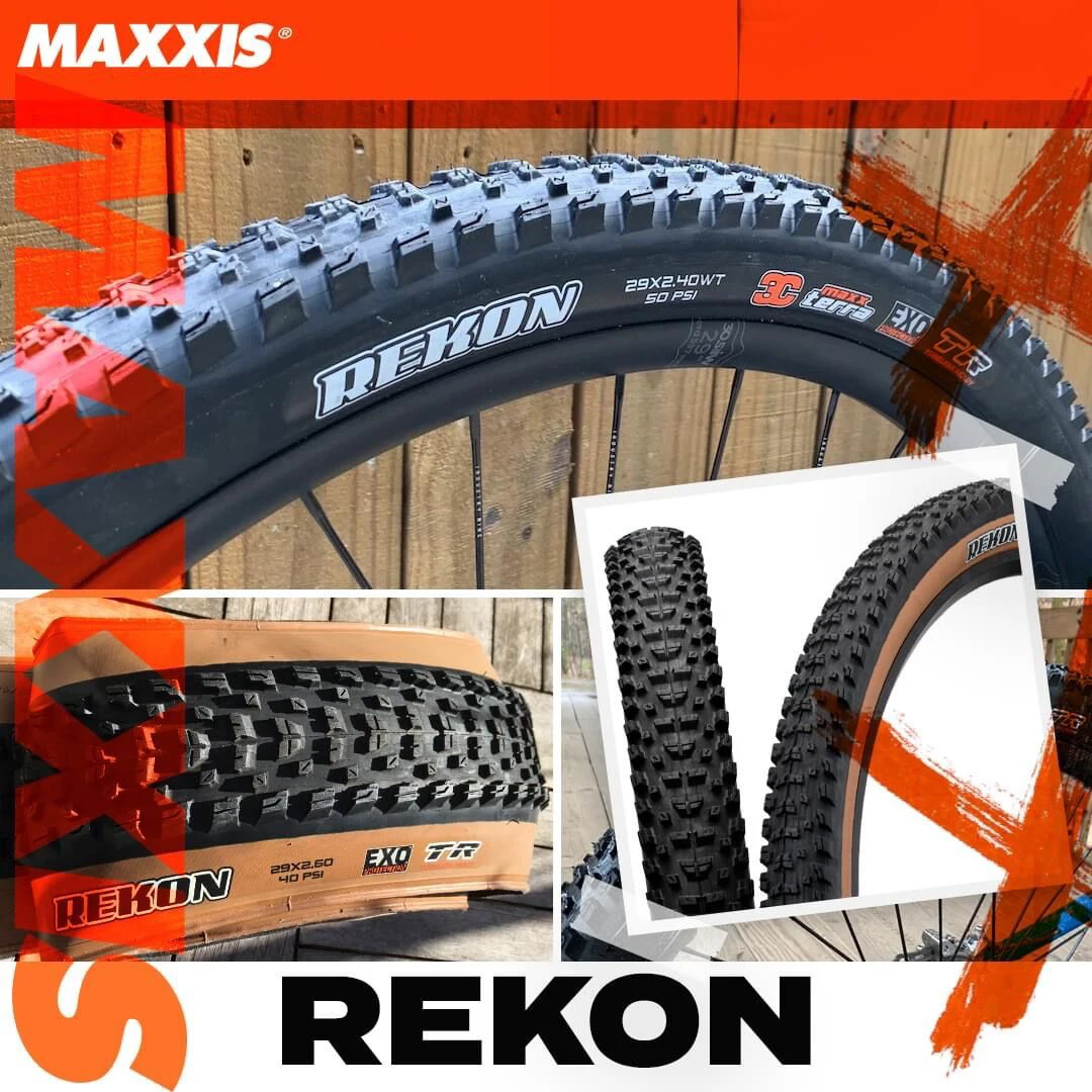 

MAXXIS MTB Tubeless BIKE TIRE REKON(M349RU) REKON RACE FOLDABLE TIRE OF BICYCLE Mountain Bikes 29x2.35 29x2.25/2.4WT EXO TR
