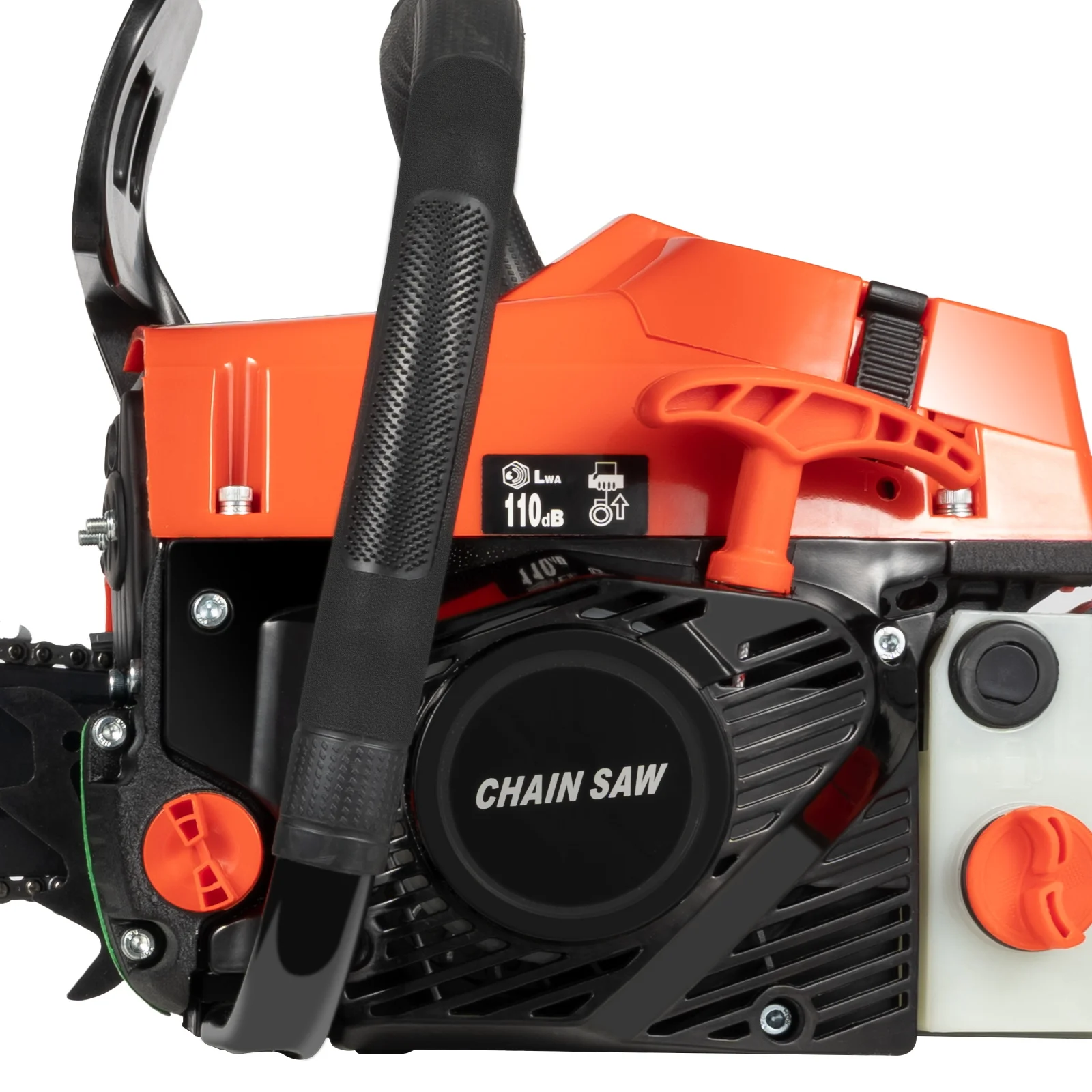 58CC 2Stroke Gasoline Chainsaw 20" Bar Powered Engine Wood Cutting Gas Chain Saw