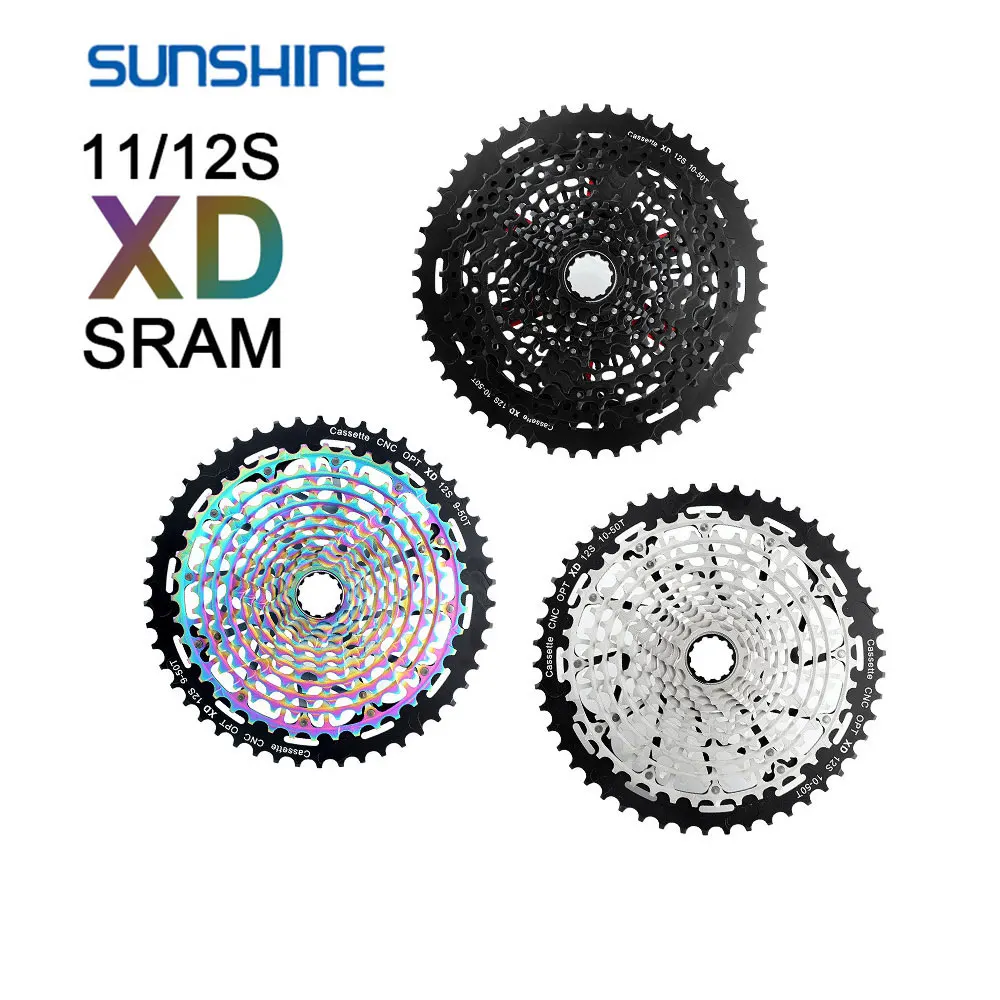 12 Speed Bicycle Cassette CNC 42T/46T/50T/52T Sprocket for SRAM Bicycle Parts