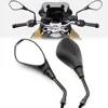 Motorcycle Rearview Side Mirrors M10X1.25 For BMW S1000R F650GS F700GS F750GS F800GS F850GS F800R 08-11 For Aprilia Tuono SL750 1