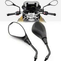 Motorcycle Rearview Side Mirrors M10X1.25 For BMW S1000R F650GS F700GS F750GS F800GS F850GS F800R 08-11 For Aprilia Tuono SL750 1