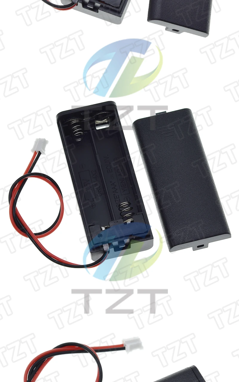 AAA Batteriehalter 2AAA Box mit Schalter mit Abdeckung mit PH2.0 Terminal 2AAA Batteriekasten AAA Batterie Aufbewahrungskoffer für MicroBIT – Detail 6