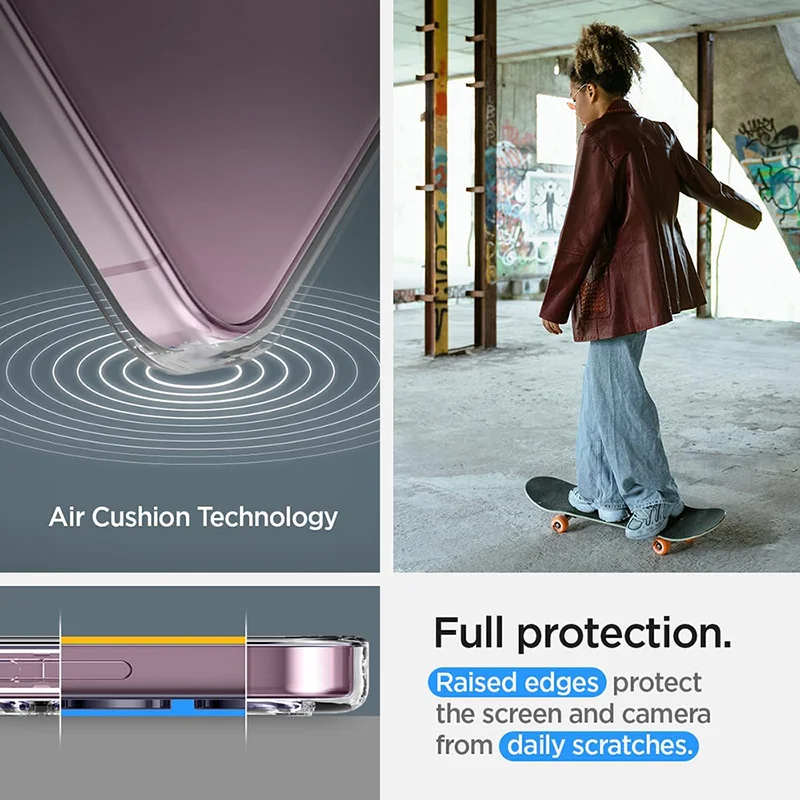 Ultra Thin Transparent TPU Case For Samsung Galaxy S24 Ultra Plus Solid Color Silicone Soft Shell Bumper Outer casing funda_voghion.com