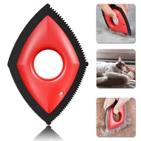 Pet Hair Remover Cat Fur Cleaning Device Carpet Sofa Car Detail Scraper Dog Lint Removal Silicone Dog Cat Fur Removal Brush Tool 1