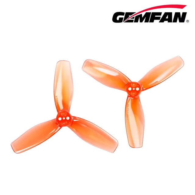 6Pairs GEMFAN 3024 3-Blade Propeller 3Inch Prop For F9A-B RC Flying Ball / Soccer Drones FPV 3inch Toothpick Cinewhoop Ducted 3