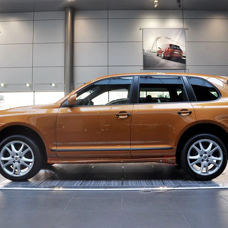 포르쉐 카이엔 GTS 957 2007-2010 7L5853917A 7L5853918A 7L5854927A 7L5854928A용 무도색 자동차 펜더 패널 커버 머드 플랩