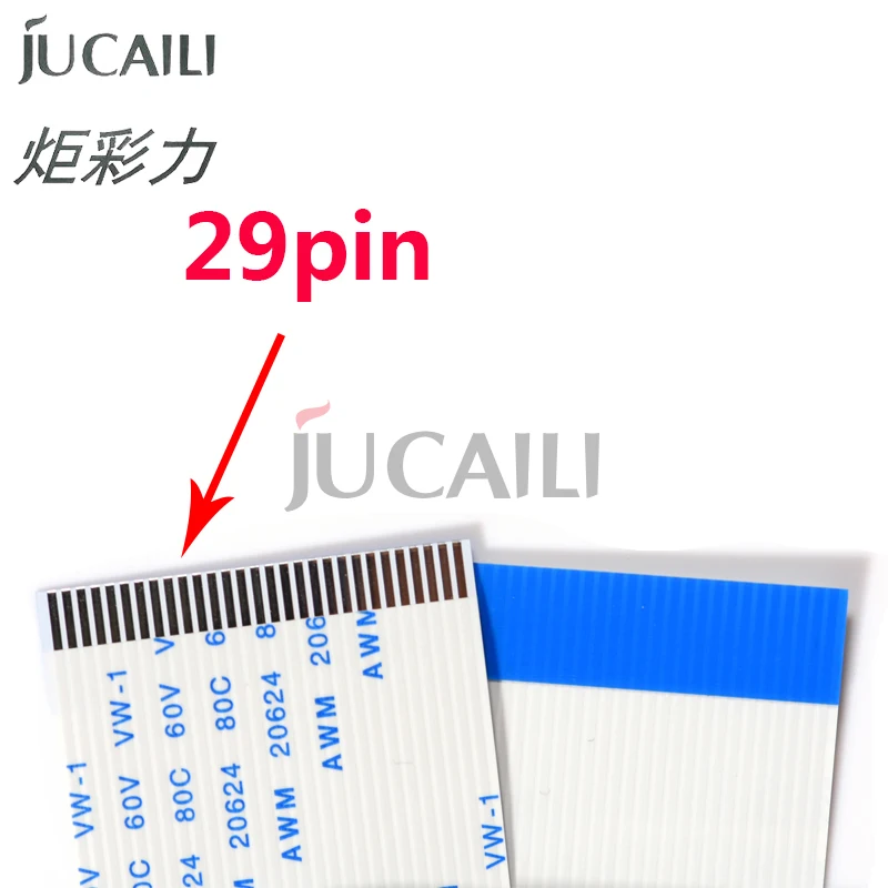 Jucaili-cabo de Dados Plano para Epson Xp600 Tx800 L1440 para Allwin com Impressora Humana Colorida 29 Pinos 400 mm Pcs - Imagem 4
