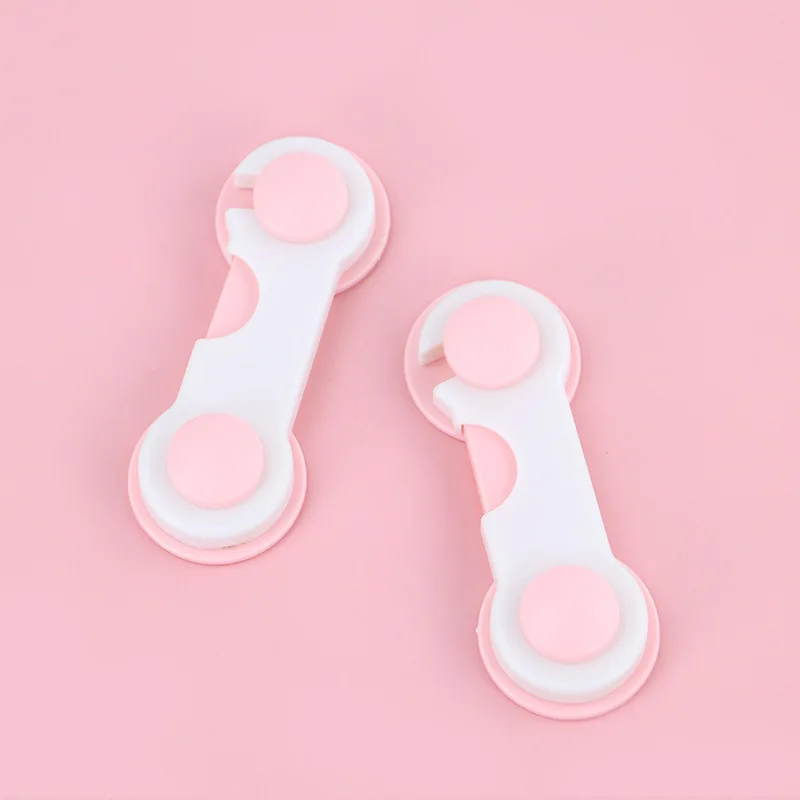 2pcs Kids Security Cabinet Lock Children Anti-pinch Safety Protection Buckle Children's Safety Security Protector Baby Care cabinet lock child lock safety lock