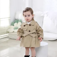 Autumn Baby Girl Clothes Jacket Fashion Baby Girls Coat Jackets Long Sleeve Children Clothing Outerwear Age for12M-3Years 2024 3