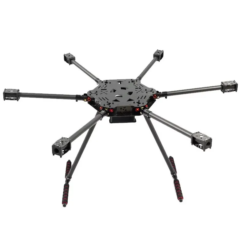 HotRC FPV F680 Fibra de Carbono ZD 680 Hexa-Rotor Quadro Dobrável