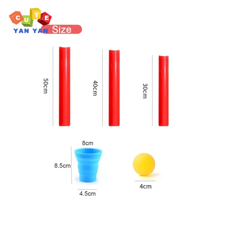 Pipeline Challenge Toy 30/40/50cm U-shape Pipeline Game