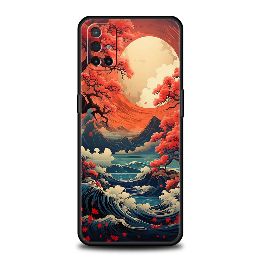 Landschaft Malerei Telefon Fall für Oneplus 11 10T Nord N100 N10 10 7 8 9 9R 7T 8T N200 CE 2 9RT Pro 5G Silikon Abdeckung Shell Capas – Detail 6