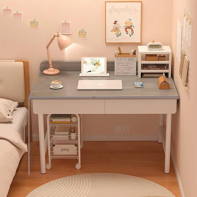 

Studio Corner Office Desk White Gaming Standing Table Monitor Counter Office Desk Organizer Mesa De EscritorioOffice Furniture