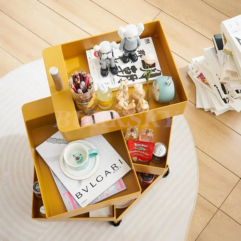 Multi-Layer Storage Cabinet Furniture, Kitchen Cabinets, Nightstands, Bedside Table, Snack Cabinet, Standing