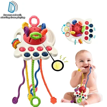Sensory Pull Teething Toy 1