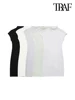 TRAF Women Fashion Stretch Knit Mini Dress Vintage High Neck Sleeveless Female Dresses Vestidos Mujer 1