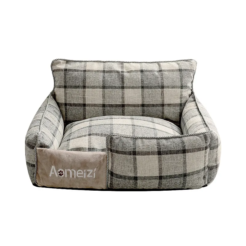 Square Removable and Washable Summer Mat Dog Kennel Four Seasons Universal Cat Kennel Teddy Corgi Pet Products