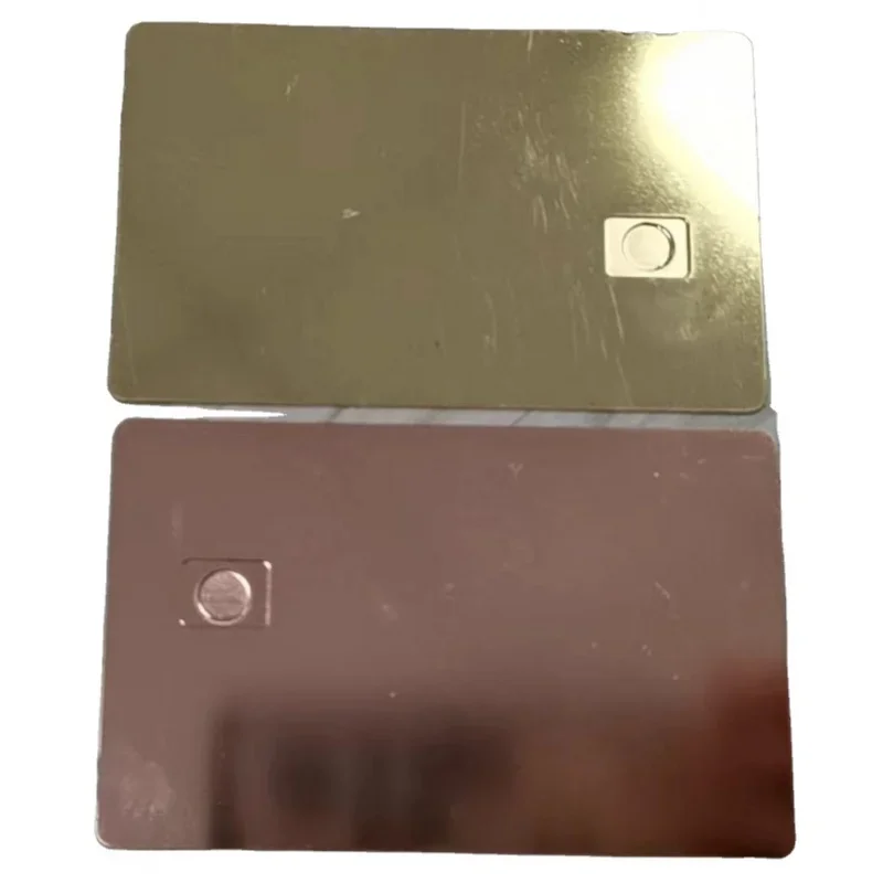 

Custom Blank Metal Card Stainless Steel Various Colors Cards With Chip Magnetic Strip Metal Business Card