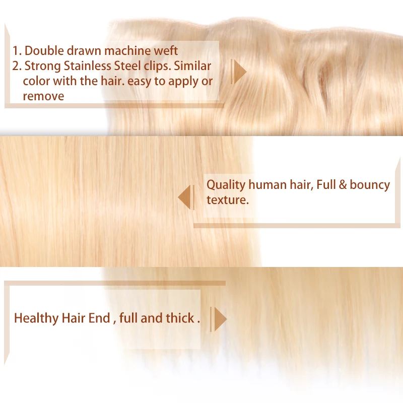 Solove Natural Hair Straight Clip In One Piece Real Human Hair Extensions Black Brown Balayage Brazilan Remy 70g For Women