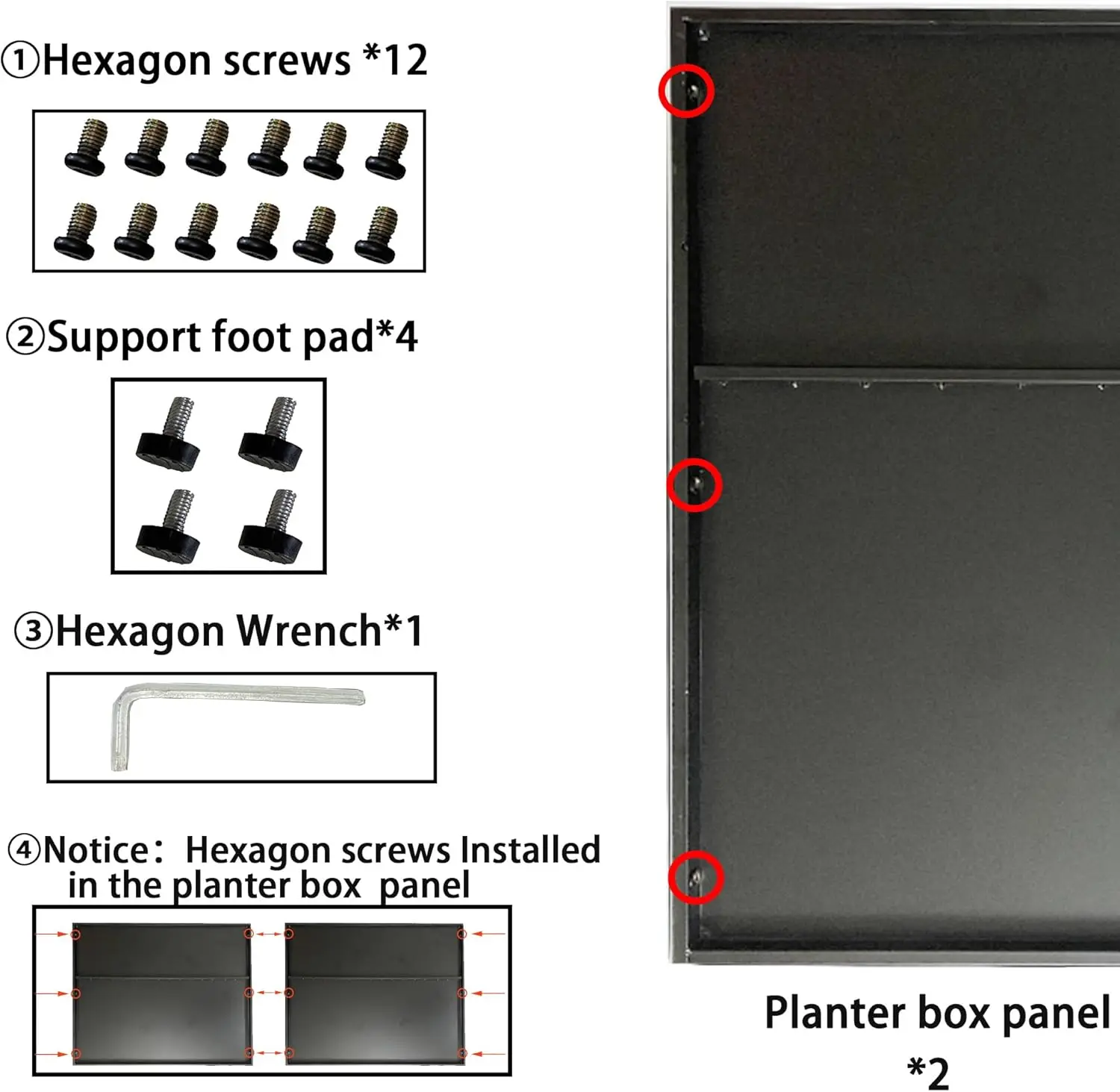 Metal Planter Box Rectangular Planter, 35.5" Lx 10" Wx 28" H Terrazzo Pink Large Planters with Drainage Holes