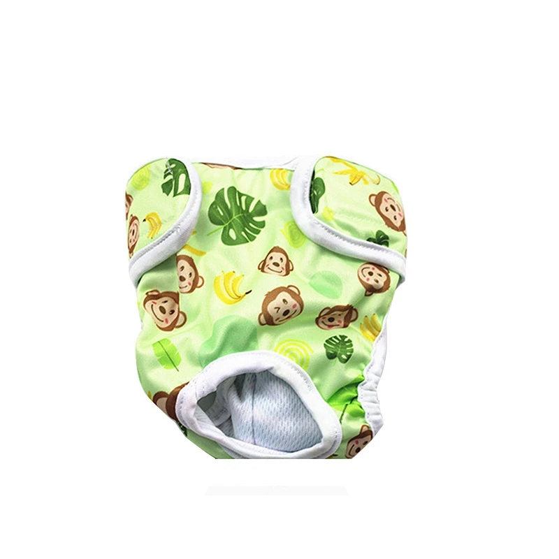 Washable Female Dog Diaper Panties - Reusable Pet Underwear Shorts