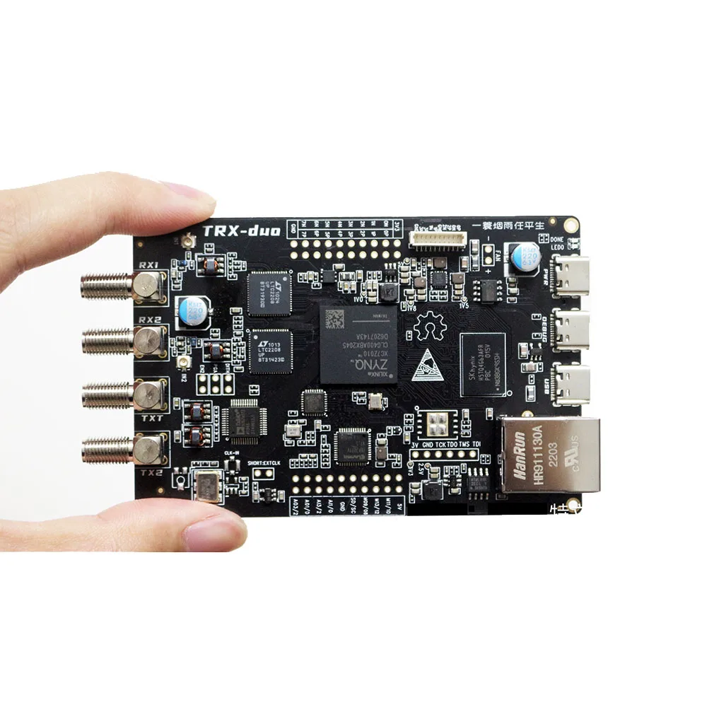 TRX-duo-16bit-ADC-LTC2208-SDR-Wireless-Receiver-10KHz-60MHz-Signal ...