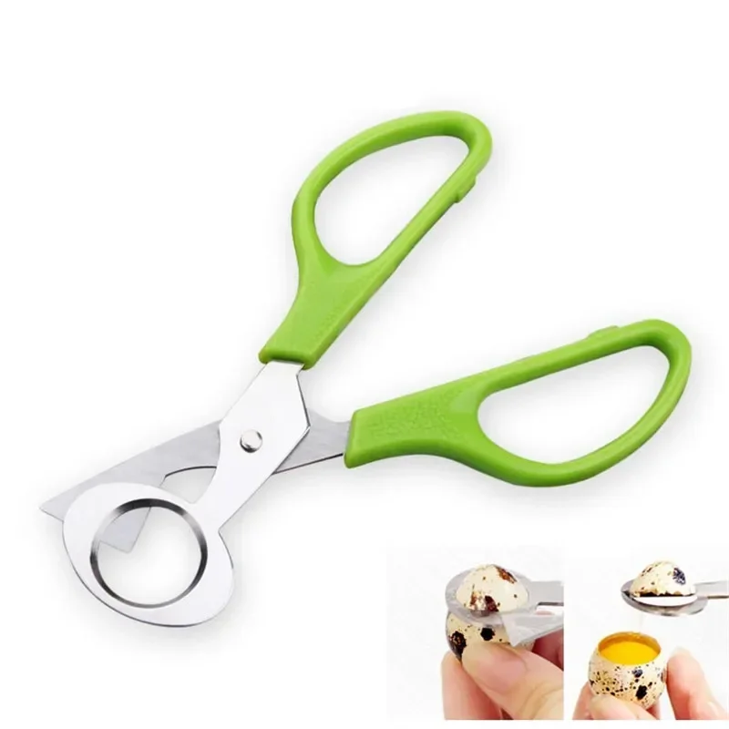Egg Shell Opener Egg Opener Egg Shell Scissors Creative Stainless Steel Cut Whisk Egg Apparatus Pigeon Quail Egg Scissor Bird Opener Kitchen Tool Clipper Gen Eggshell Cutter