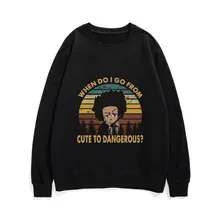 

Cartoon Harajuku The Boondocks Huey and Riley Print Pullover Funny Sale Mens Oversized Pullovers Men Women Fashion Sweatshirt
