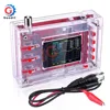 DSO138 Fully Assembled Digital Oscilloscope 2.4 Inch TFT LCD Display with Alligator Probe Clip Acrylic Case Oscilloscope DIY Kit 1