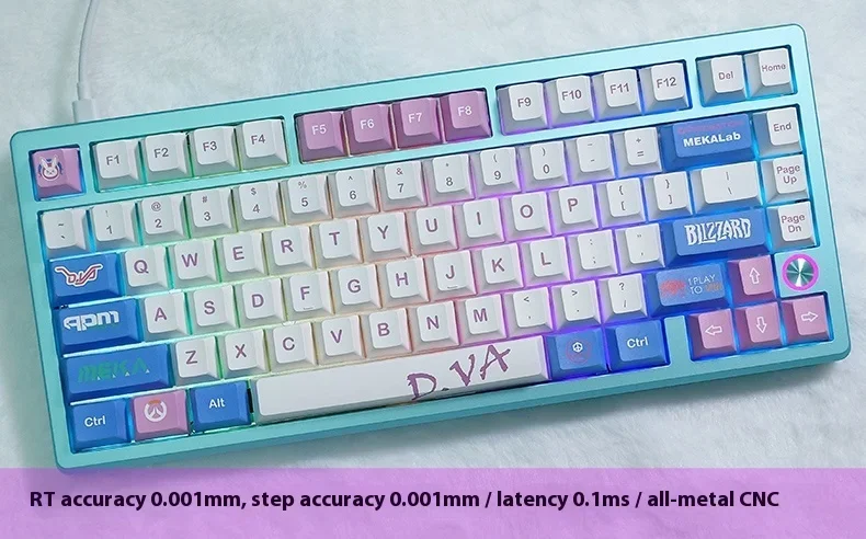 Everglide Su75pro Magnetic Switch Keyboard Su75 Pro Wired Keyboard