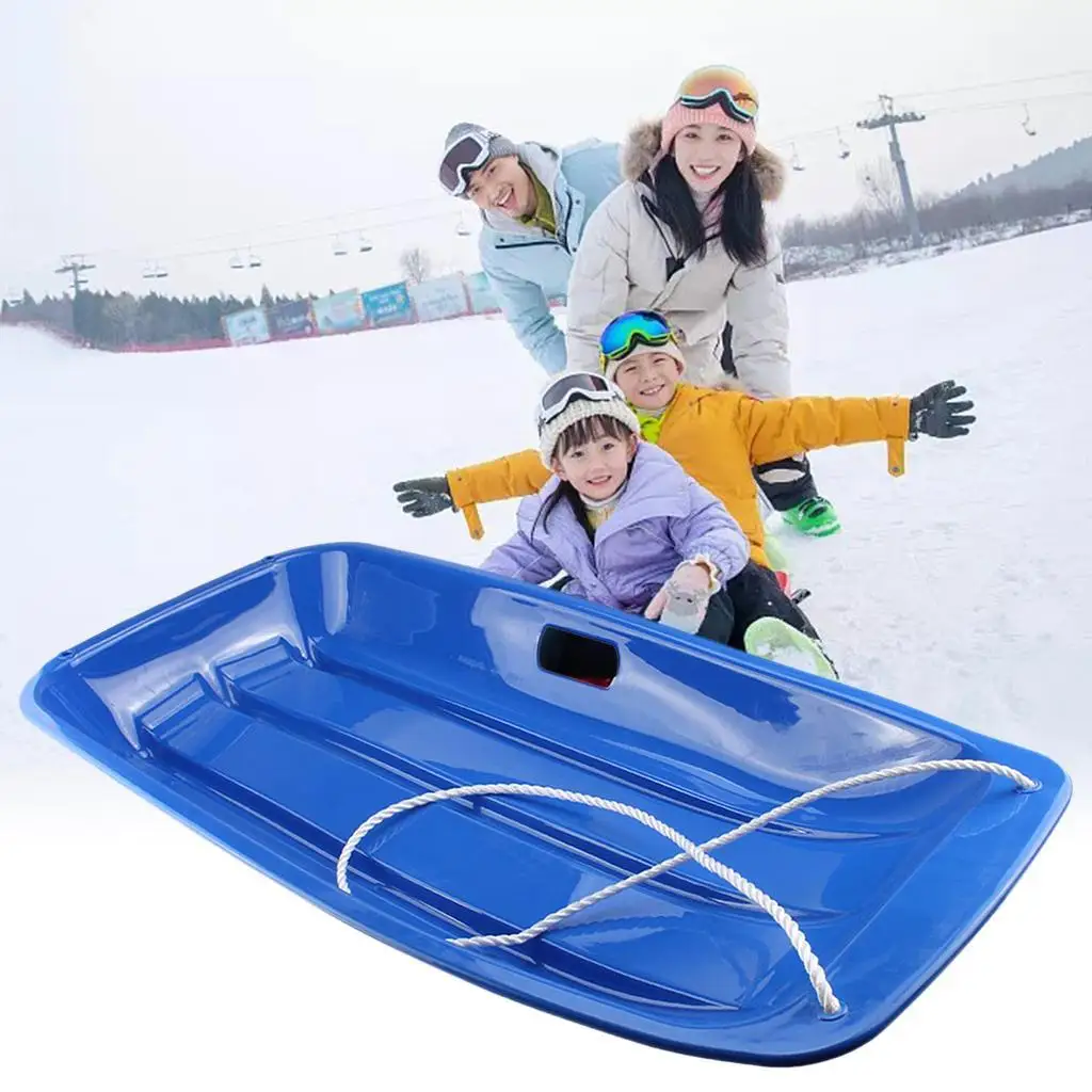 

Snow Sled Snow Board Snow Racer Ski Board Snow Sledge Sled Skid Sand Board Blue Note The Color When Ordering Load Thicken Kids