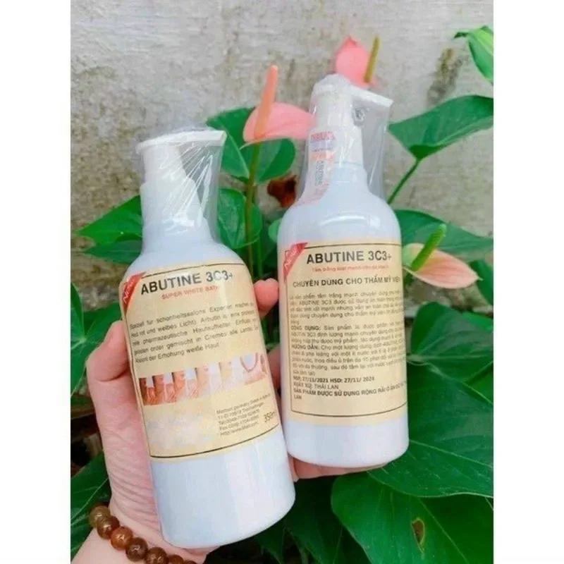 Abutine 3c3 Whitening Body Reduce Dark Skin Blemishes Moisturize Brighten And Smooth Skin Whiter 250g body lotion