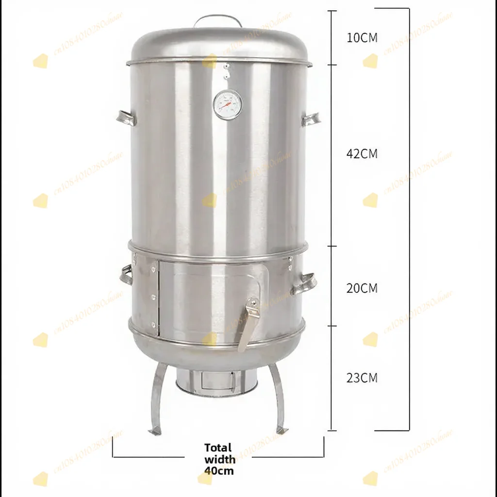 Charcoal BBQ Outdoor Smokeless Roaster for Duck Chicken Skewers Home Use