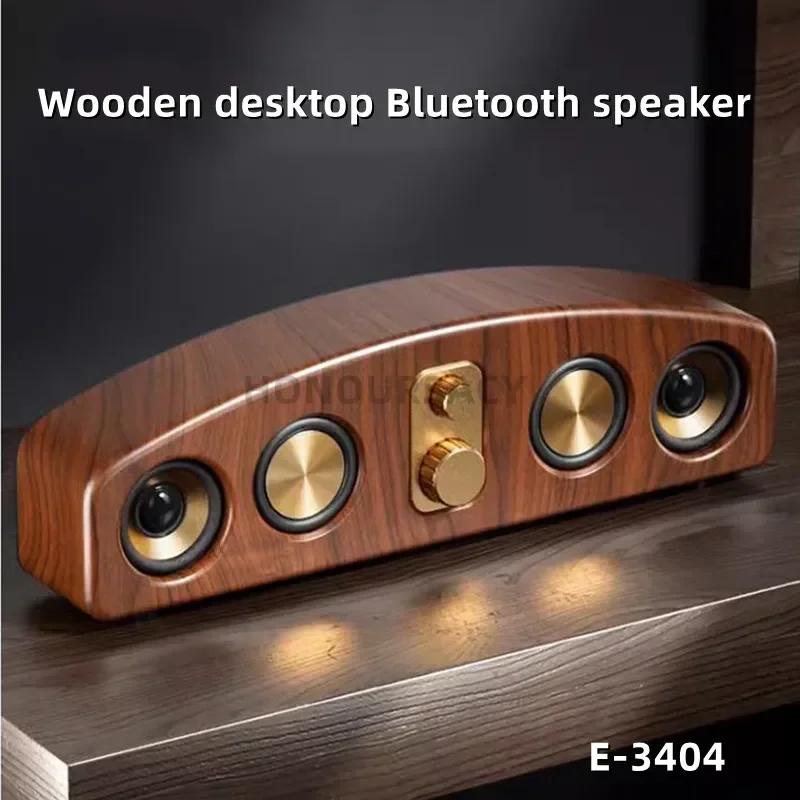 

Retro Wireles Bluetooth Sound Box Portable Sound-bar Sound Blaster Caixa De Speakers home Subwoofer Computer Desktop Game