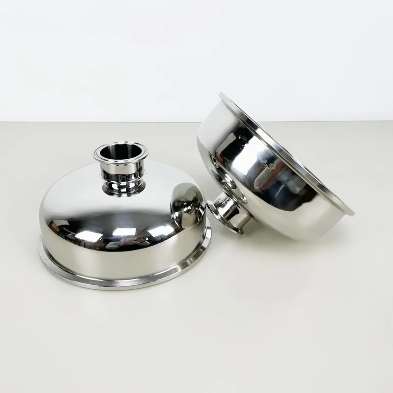 Redutor 154 mm Od166.7 x 1.538 mm Od50.5 Encaixe de Tubulação Concêntrico Sanitário da Tri Braçadeira ss 304