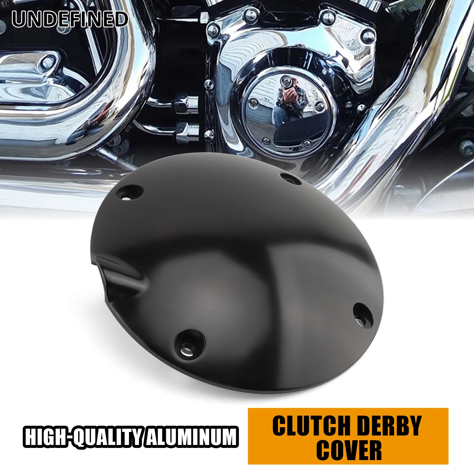 Motorcycle Skull Dome Shaped Clutch Derby Cover for Harley Sportster 883 1200 XL XLH 1994-2003 Black Chrome Replaces 34760-94 motorcycle engine cover engine cover protector engine guard motorcycle accessory set