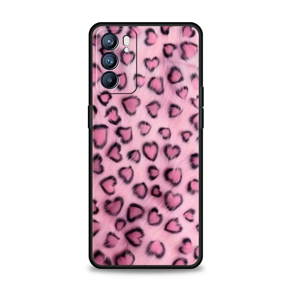 Floral Leopard Eyes Phone Case Cover