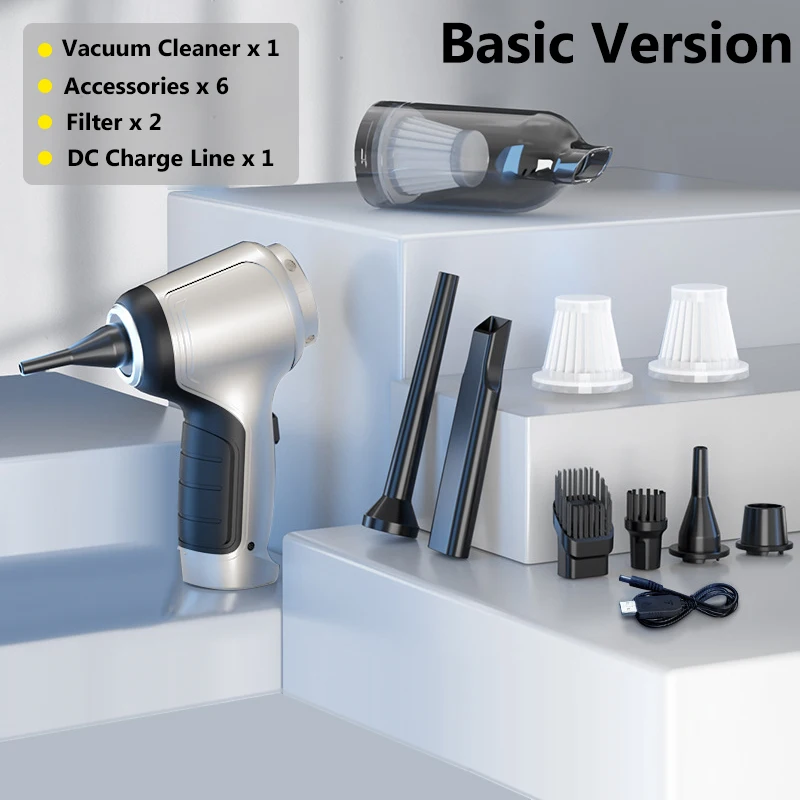 High-Powered Wireless Handheld Vacuum Cleaner