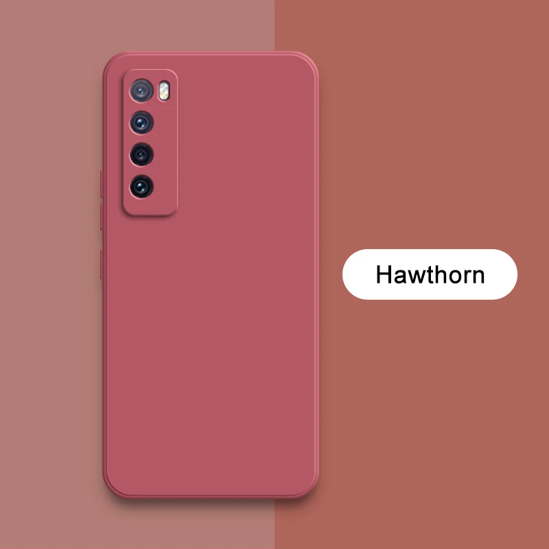 Premium Shockproof Square Liquid Soft Silicone Phone Case