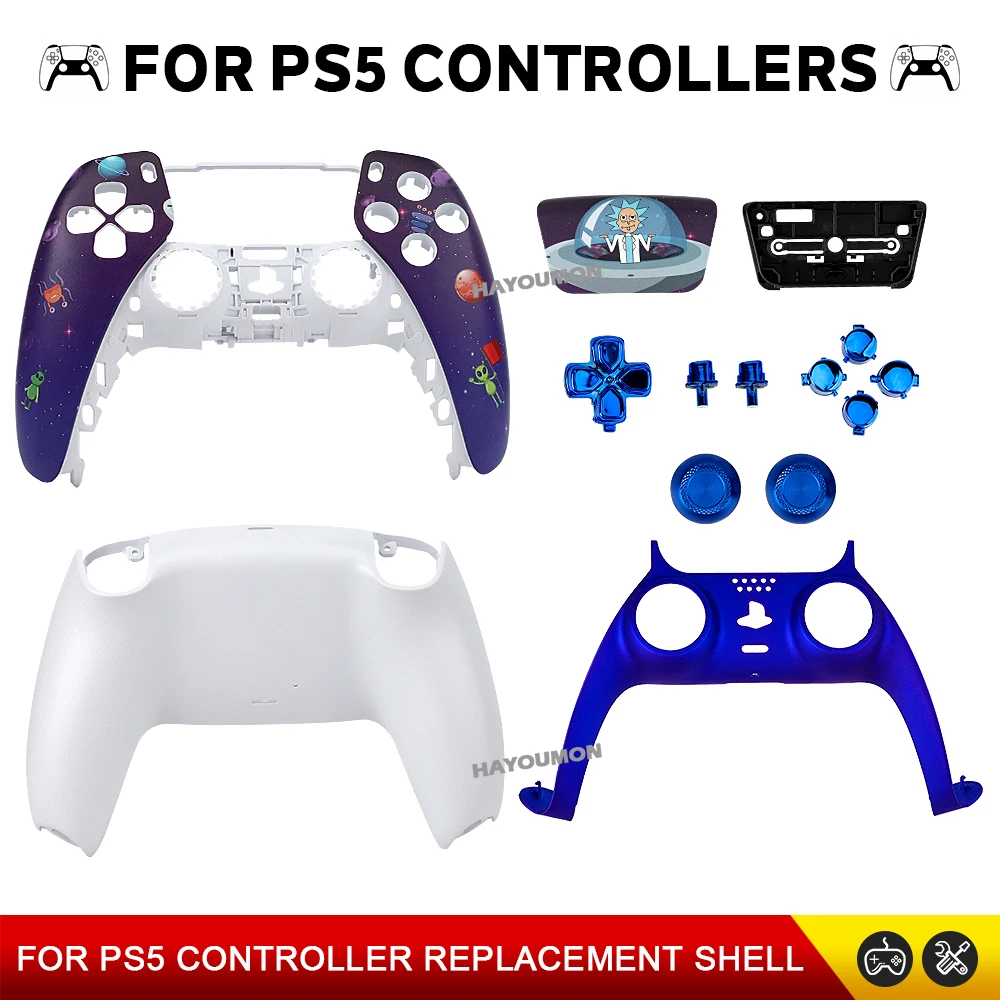 New Limited For PS5 Controller Shell Touchpad Gamepad Cover Replacement Front Back Plate Handle Case for BDM-010/020/030/040/050 S68d263ee13e742149447c9b9e03a4526u