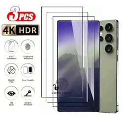 Pack of 3 Ultra HD 9H Tempered Glass Screen Protectors - High Definition