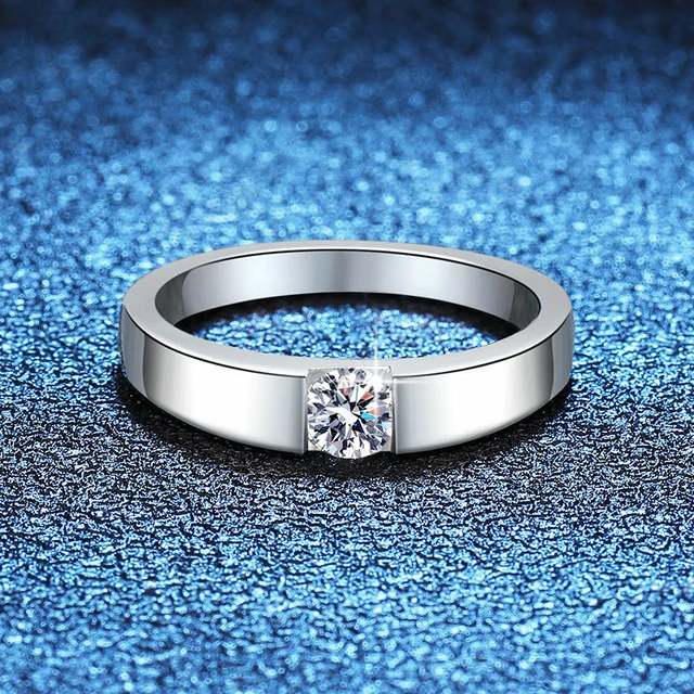 LF Conjunto De Anillos De Plata De Ley 925 Para Mujer, Sortija De
