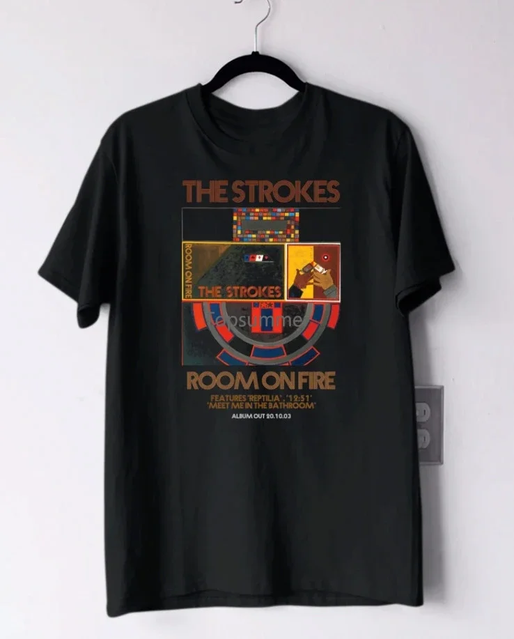 

The Room On Fire T-Shirt The Strokes Shirt ,The Strokes Retro Shirt