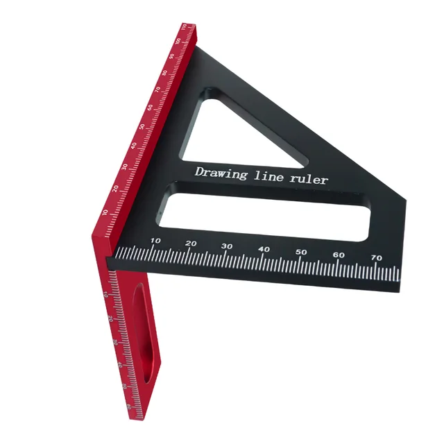 3d Right Angle Ruler 45/90 ° Scoring Assistant Multifunctional Woodworking  Center Line Drawing Ruler Precision Measuring Tool - AliExpress