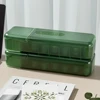 Portable Anti-deformed Power Strip Wire Case Dustproof PP Transparent Damp-proof with Cover Desktop Cable Organizer for Home 4