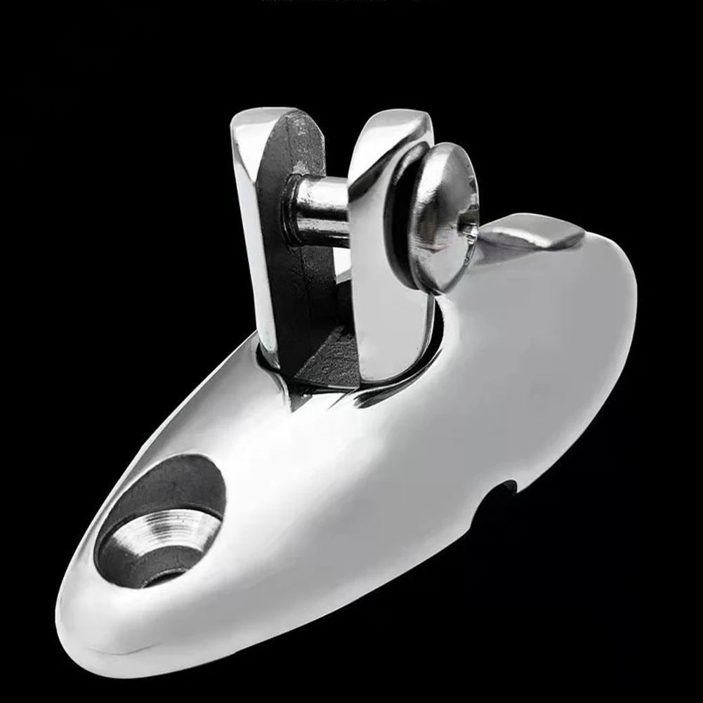 T316 Stainless Steel Quick RELEASE Deck Hinge Mount Bimini Top Marine Hardware Hinge Mount