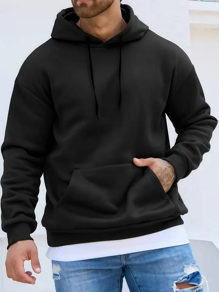Mens Japanese Anime JPop Graphic Hooded Sweatshirt
