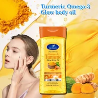 200mlHuile corporelleCharcuma Omega-3 Glow Huile corporelle Huile corporelle Huile de soin de la peau 2
